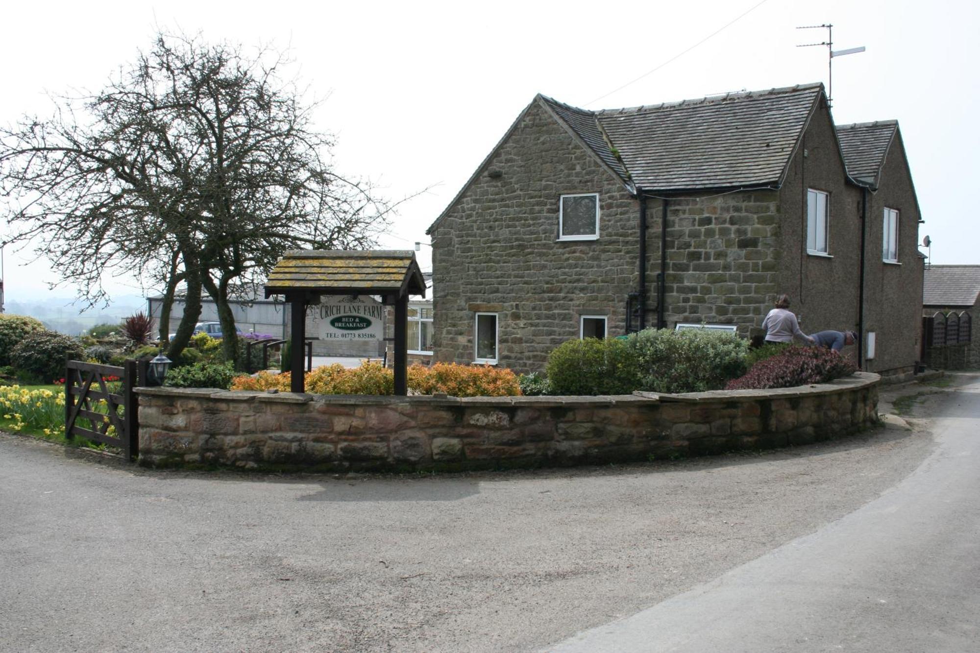 Crich Lane Farm Bed & Breakfast Alfreton Exterior foto