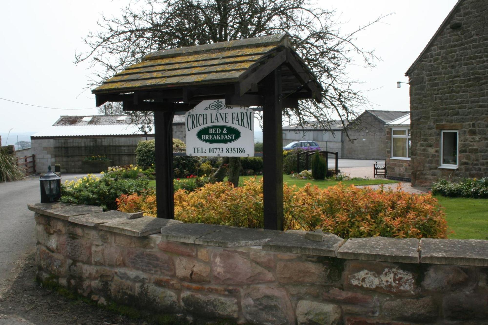 Crich Lane Farm Bed & Breakfast Alfreton Exterior foto
